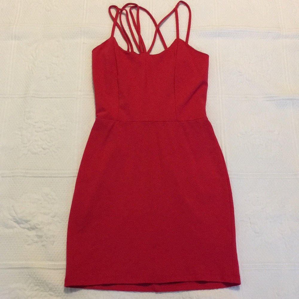 5/$25 Charlotte Russe Strappy Bodycon Dress
